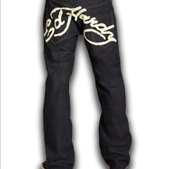 Ed hardy jeans mens Clearance